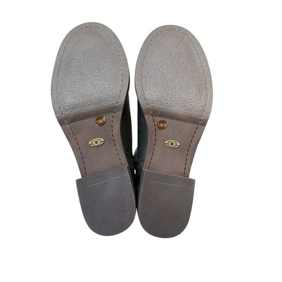 Lucky Brand Women’s Black Hybiscus Wide Calf Boot Size 7.5 M - Picture 10 of 11